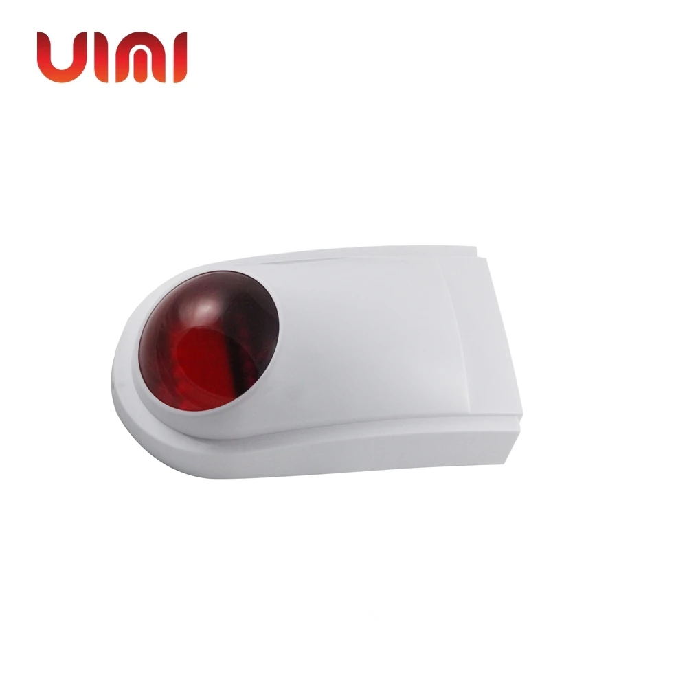 Big Size Optical Wireless Strobe Alarm Siren with Bell Function