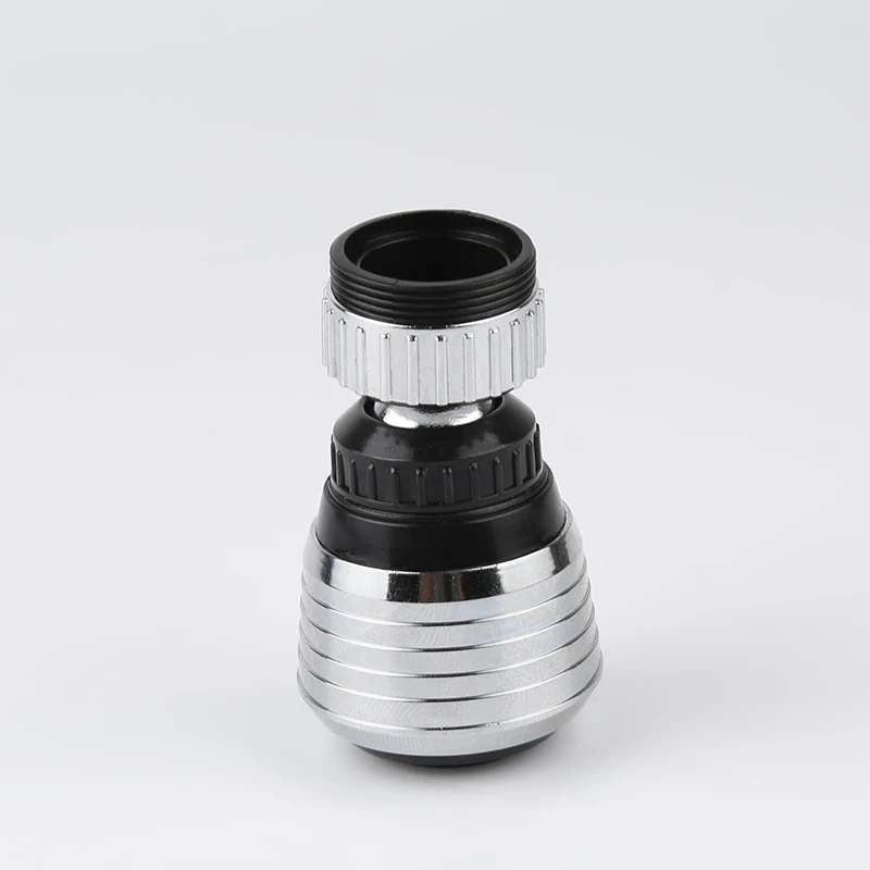 Chrome rotating aerator head water pressure kitchen faucet aerator