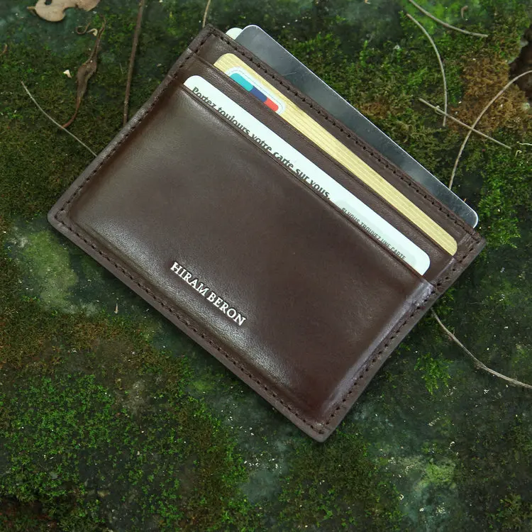 Wholesale Men Leather Credit Card Holder Unique Products To Sell