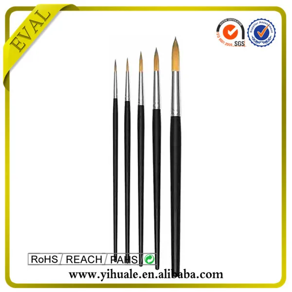 EVAL art painting brushes Oval paint brush