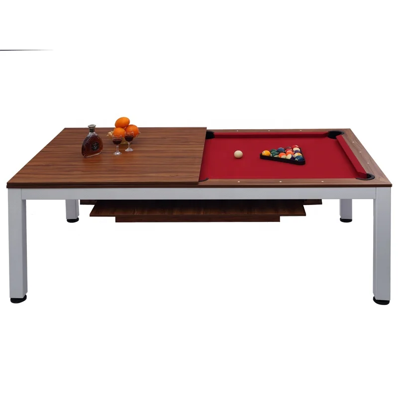 Multifunction Economic Models Billiard Dining Table Pool Table 2 in 1 Multi Game Table