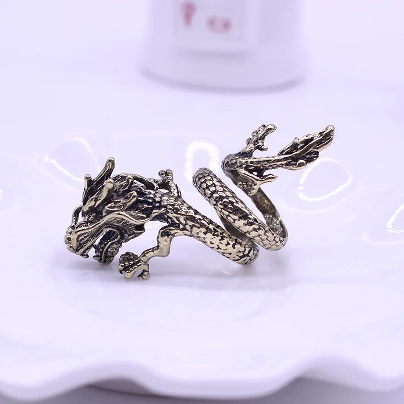 
New arrivals fashion dragon shaped ring for men 