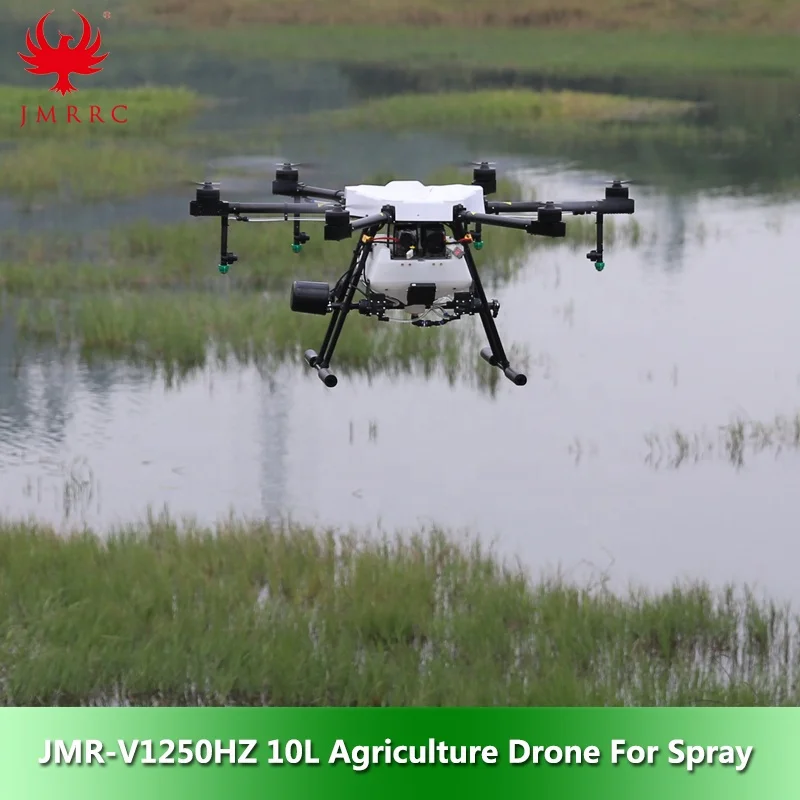 Дрон JMRRC HEXA 10L для сельскохозяйственных культур беспилотник распыления жидких пестицидов/удобрений
