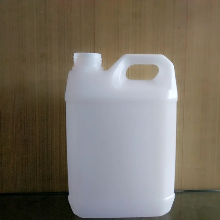 2 litres white colour plastic HDPE container bottle