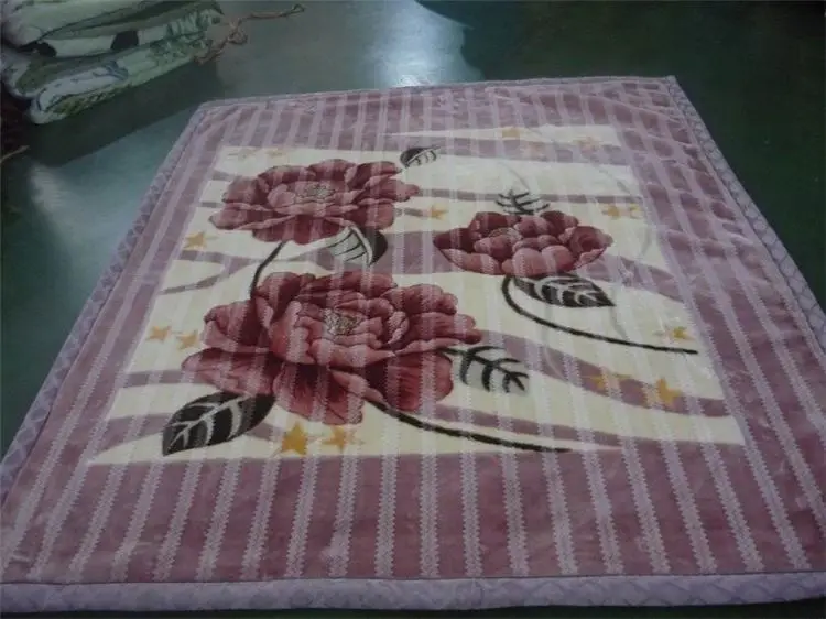 
heavy warm blanket for winter double layer blanket king deer cashmere 