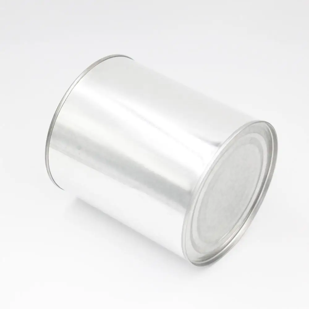 100ml-2Lround empty metal adhesive tin can chemical bucket with lever lid for paint/ adhesive/industrial solvent etc
