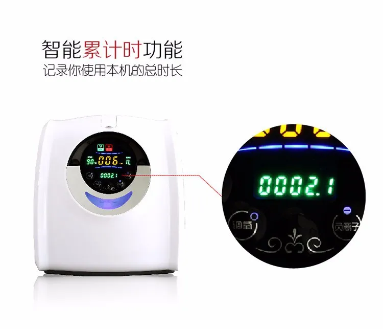 medical electric household oxygen concentrator with nebulizer