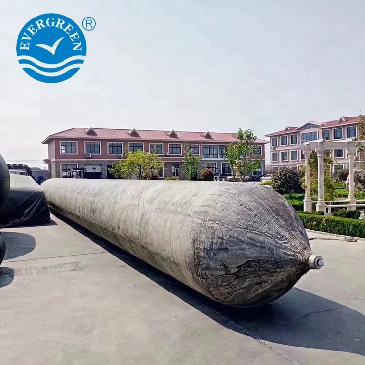 
Floating inflatable rubber balloons floating dock ship launching marine airbags for pontoon 