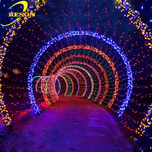 2024 New Design Outdoor Valentines Day Led Lighting Heart Shaped Wedding Arch