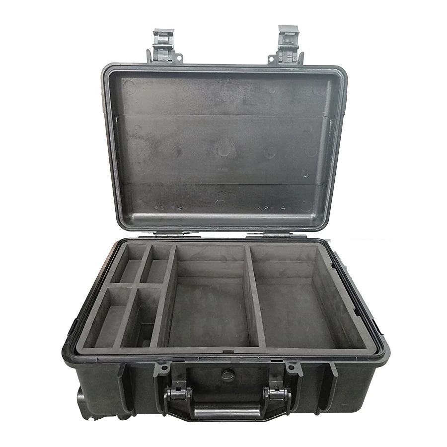 Custom Branding Large Capacity Tool Box On Wheels Tool Box Set Wheels Shockproof Safety Equipment Case