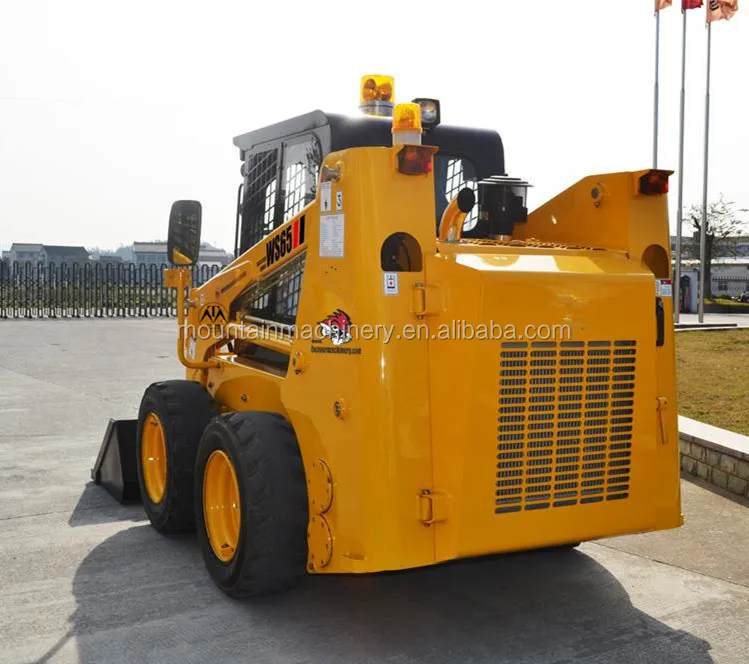 High Quality Chinese 65hp Skid Steer Loader WS65 for Sale