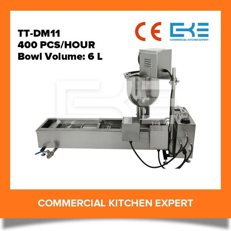 Automatic Commercial Donut Hole Making Frying Machine For Sale
