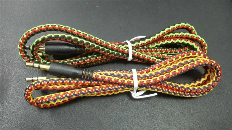 Горячая selling1M / 1.5 м / 2 м / 3 м / 5 м высокоскоростной оптический аудио кабель rca адаптер между мужчинами наушников сплиттер джек 3.5