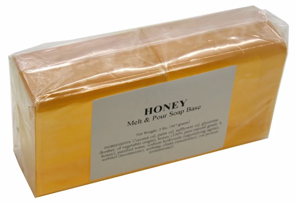 2017 Hot Sell !Honey - 2 Lbs Melt and Pour Soap Base for OEM SERVICE