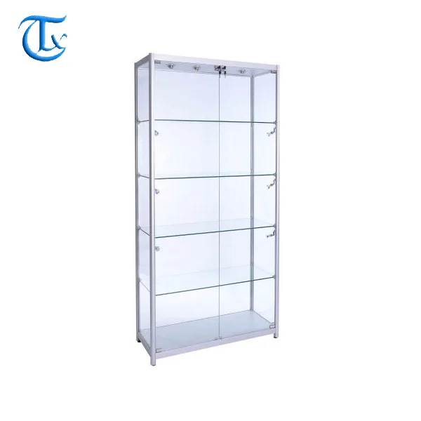 Modern Style Plexiglass Acrylic Glass Mobile Phone Display Cabinet