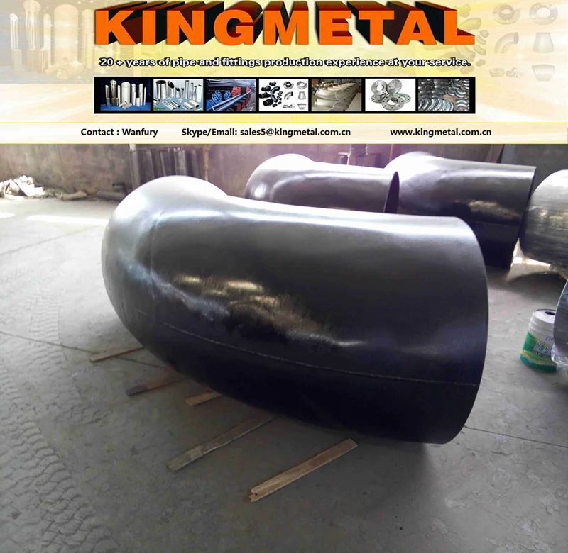 ASTM A860 WPHY X52 12 inch SCH80 45 LR 3D CARBON STEEL ELBOW