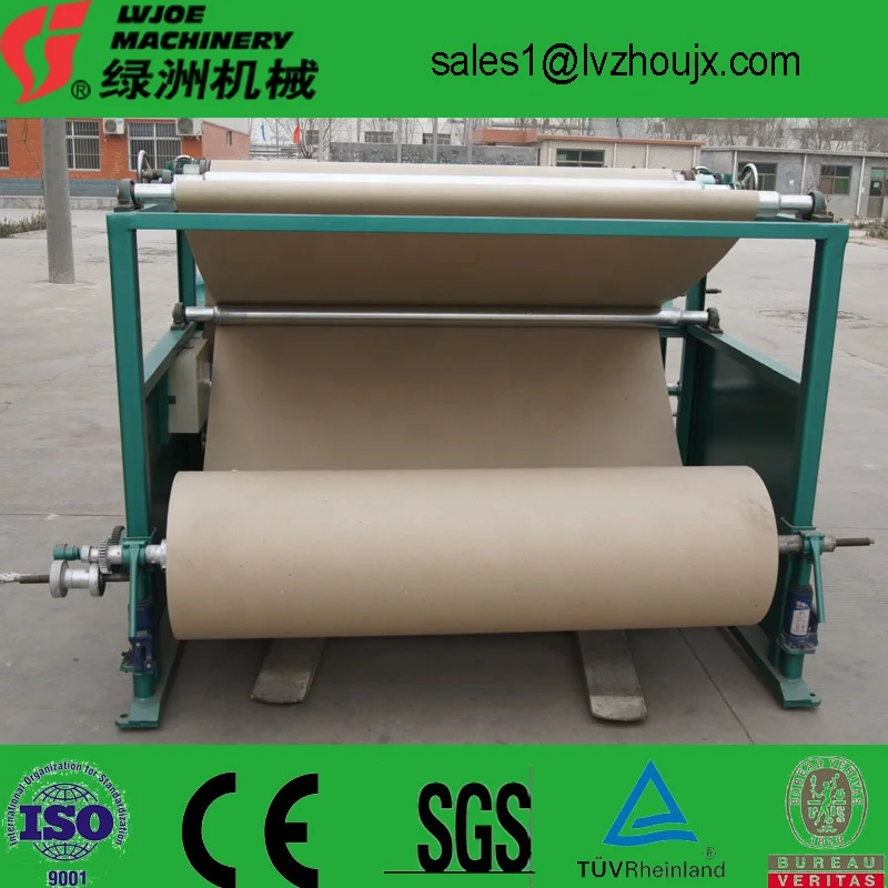 Automatic Jumbo Kraft Paper Roll Cutting Slitting Rewinding Machine