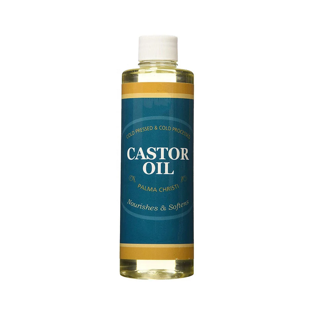 Private Label For Hair Growth Castor Seeds Cold Pressed Castor Oil