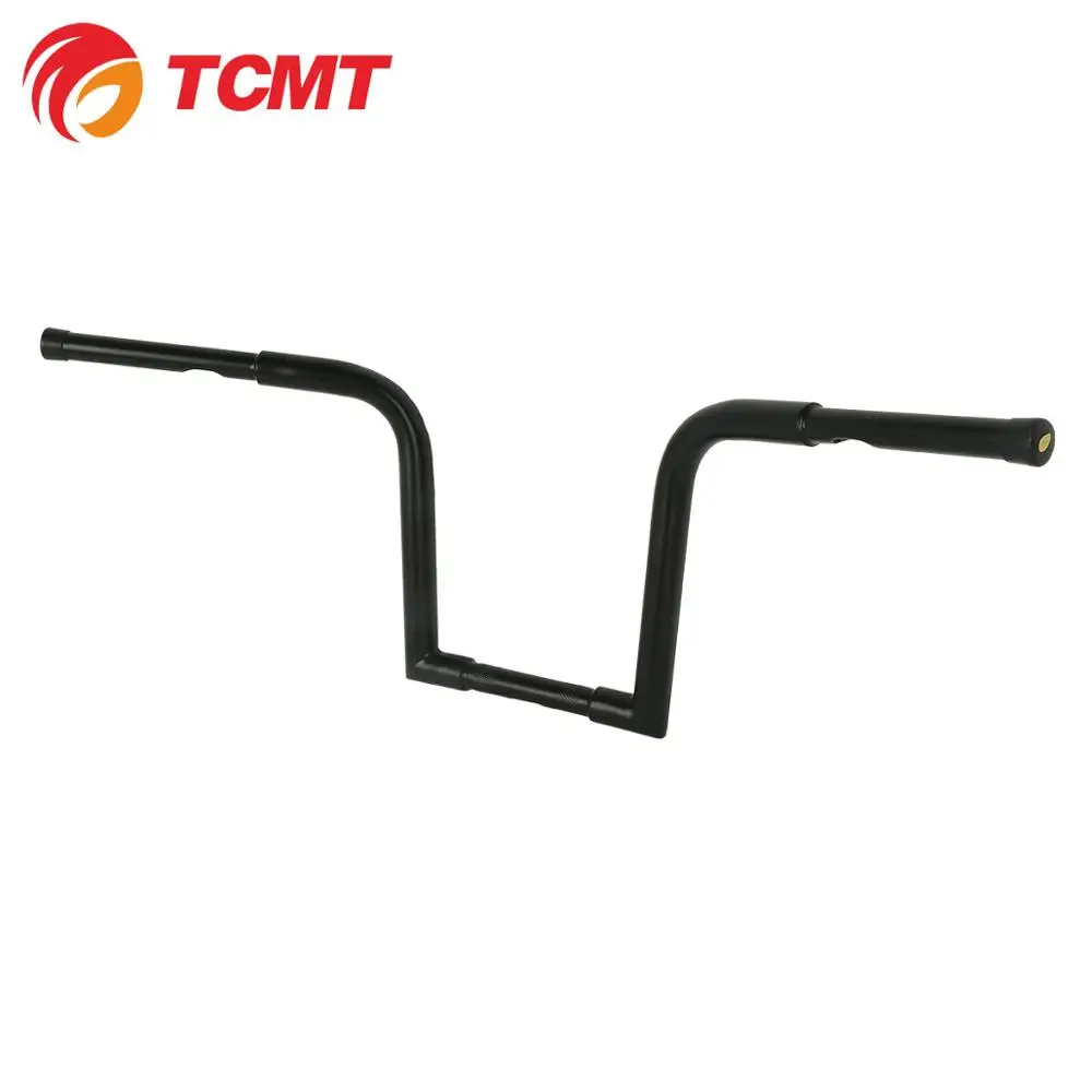 Ручки TCMT для Harley, черные вешалки на руль 1,25 дюйма Fat 12 дюймов Rise Ape, подходят для Harley FXST Sportster XL
