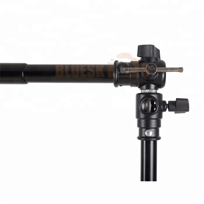 Photo Heavy Duty Backdrop Support System Kit with Carry bag and Telescoping Crossbar for Portrait and Studio Video Photography