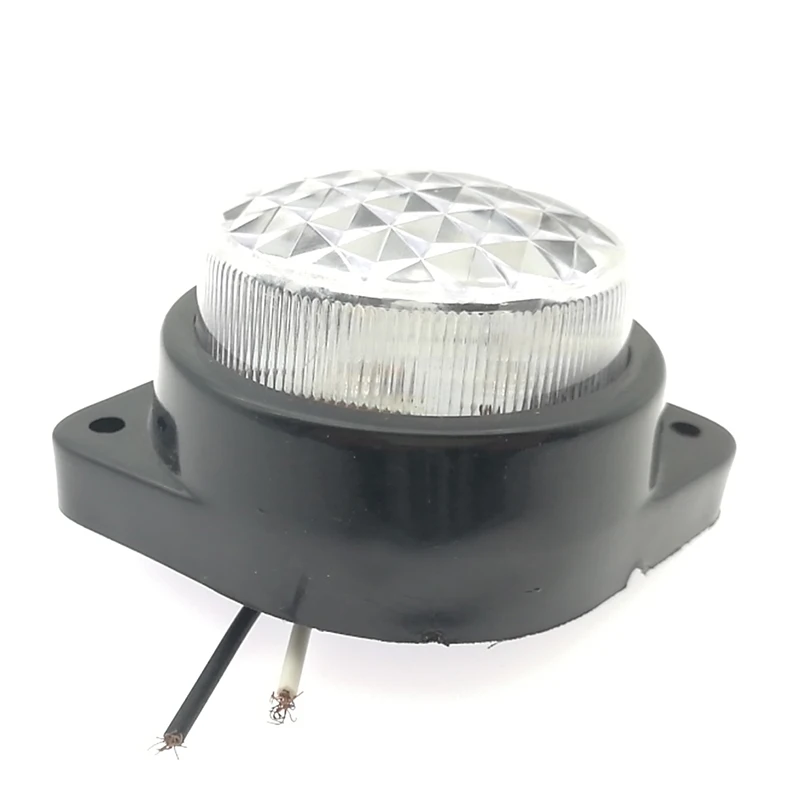 GOOD PRICE Truck Led Clearance Light Trailer Side Marker Lamp 24 Volts 6 high quality Straw hat LED