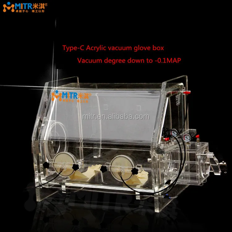 Hot sale inert atmosphere  vacuum  isolation  dustproof glovebox glove bag laboratory
