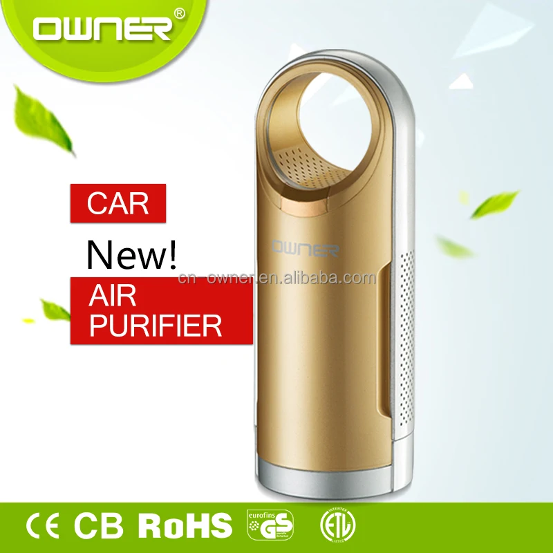 Electrical Power Source and USB Installation car air purifier with air revitalizer