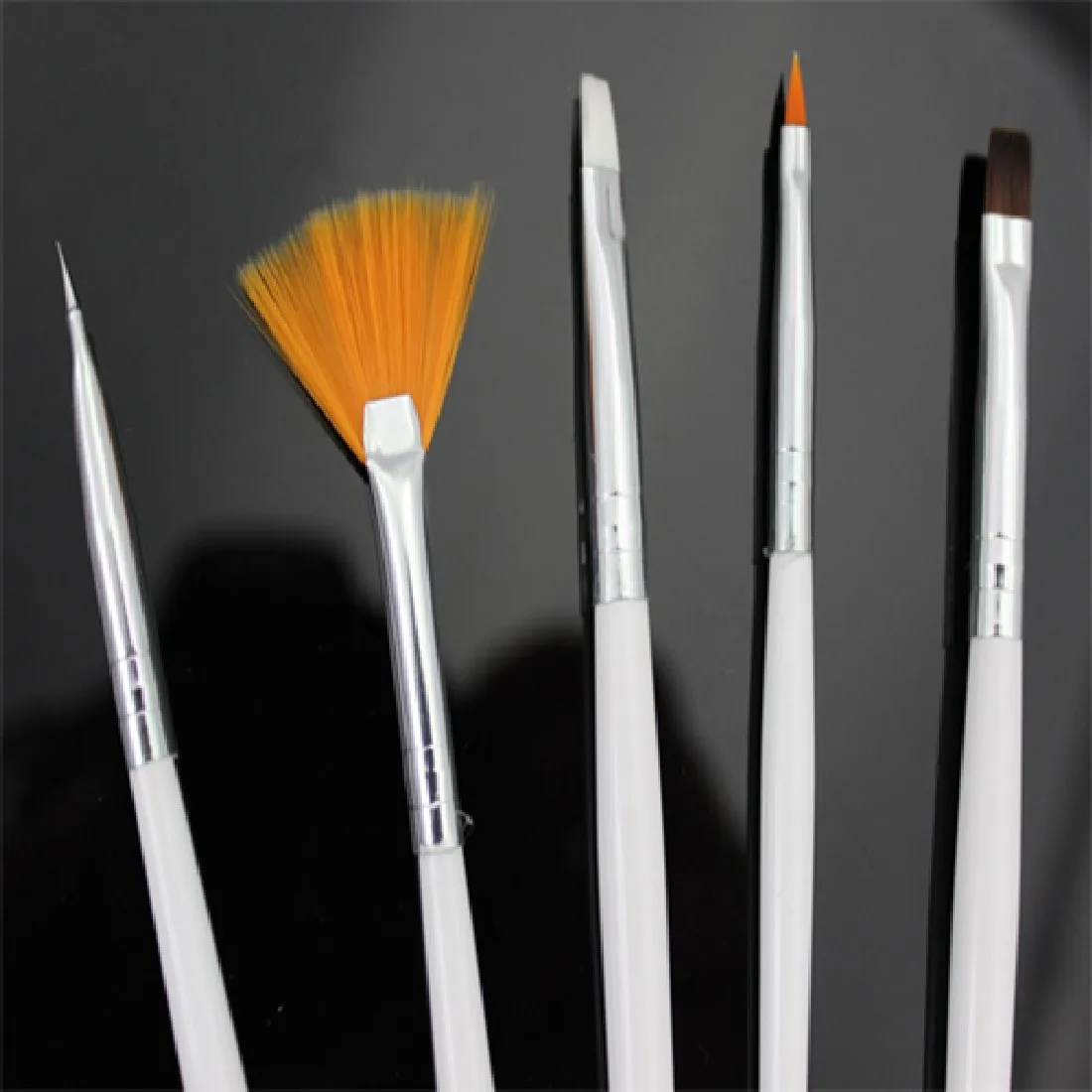 2016 new fashion 15Pcs Nail Art Design Acrylic Dot Painting Tool Pen Polish Brush Set hot