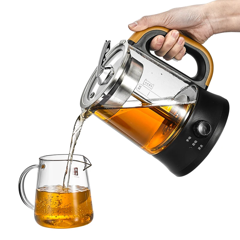 New Design Home Use Steam Heating System Healthy Pot Tea Maker