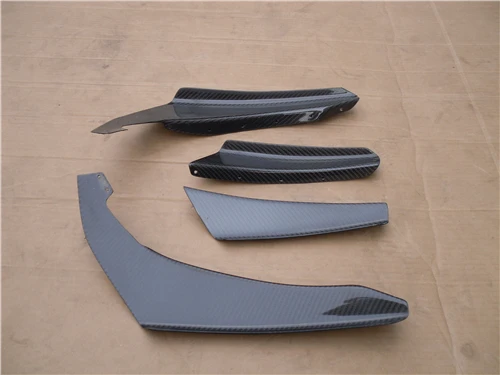 For Skylline R34 GTR OEM Front Bumper Canard 4pcs carbon fiber