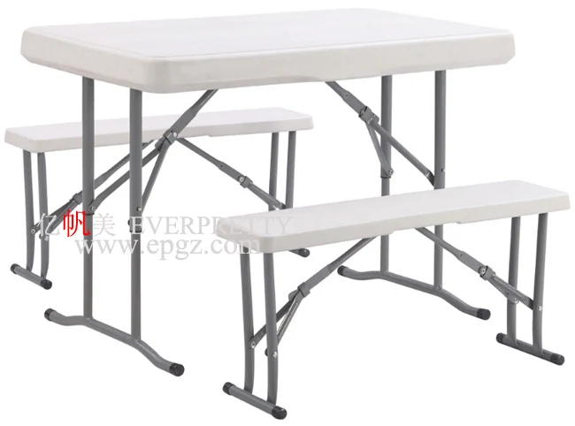 Modern Classroom Furniture Foldable Single Study Desk & Chair Strong Plastic Student Desk with Chair