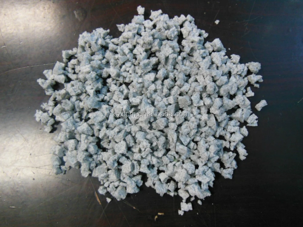 latex foam shredder machine