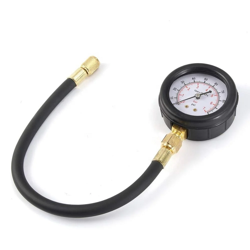 Compression Gauge Tester Oil Combustion Spraying Pressure Meter Compression Manometer