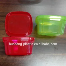 Food Grade Transparent Color Plastic Box PP Mini Fruit Plastic Box