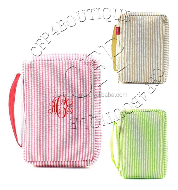 
CFP B090 Bible Carrier Seersucker Bible Case Book Cover 