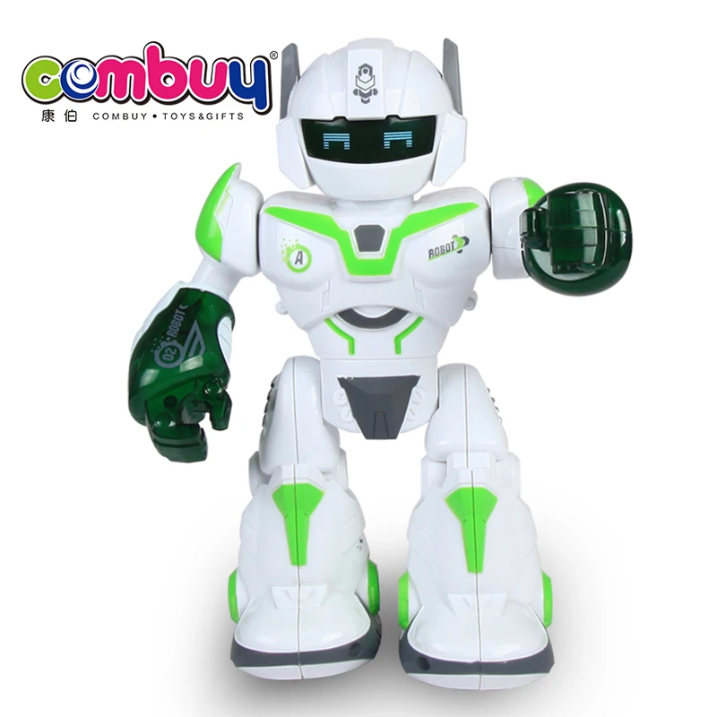 Walking fighting 360 degree rotation smart electric toy robot