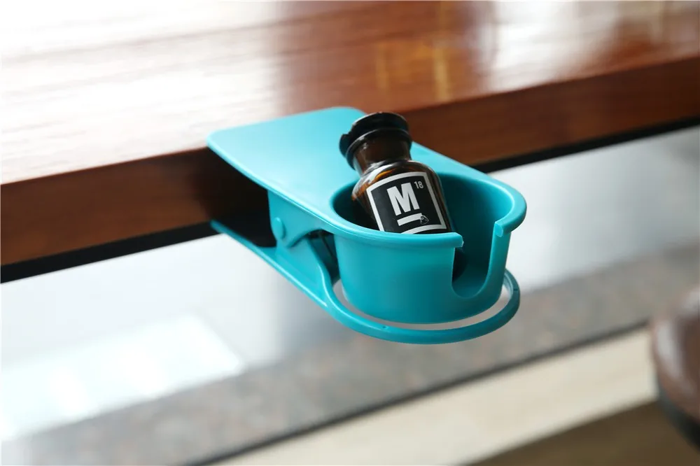 ABS plastic Office desk Drinking Cup Holder Clip