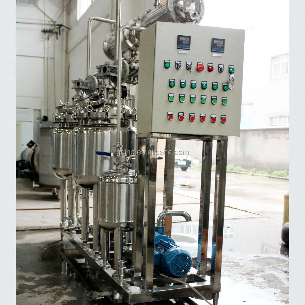 50-200L leaf extraction evaporation system Maple leaves Mint leaf Extraction machine