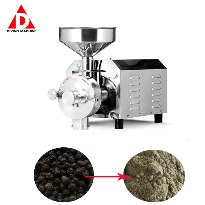 Black Sichuan Pepper Chili Spices Grinder Grinding Milling Miller Powder Making Pulverizer Machine
