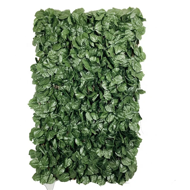 Extending Laurel Fence With Leaves Nice Screening Artificial Leaf Hedge Fence