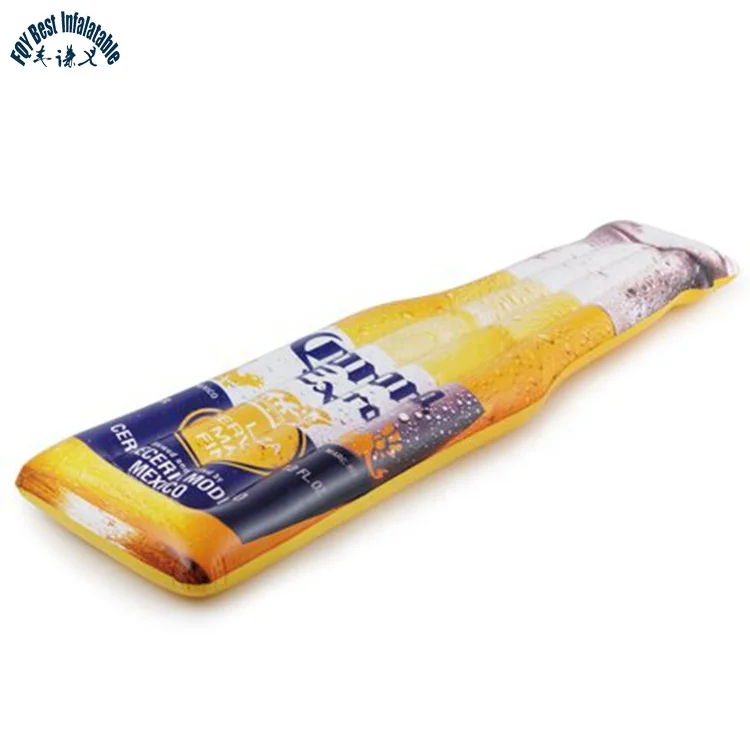 
Fun Stylish Beer Bottle Inflatable Pool Float Advertising Model Toys 