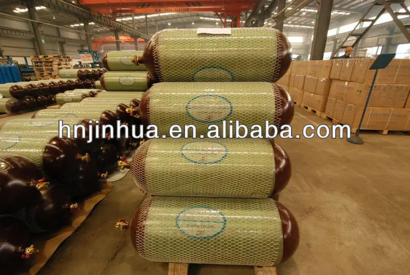 CNG-2 Композитный Бак Для Автомобилей, Горячая Продажа Композитный Материал CNG Цилиндр