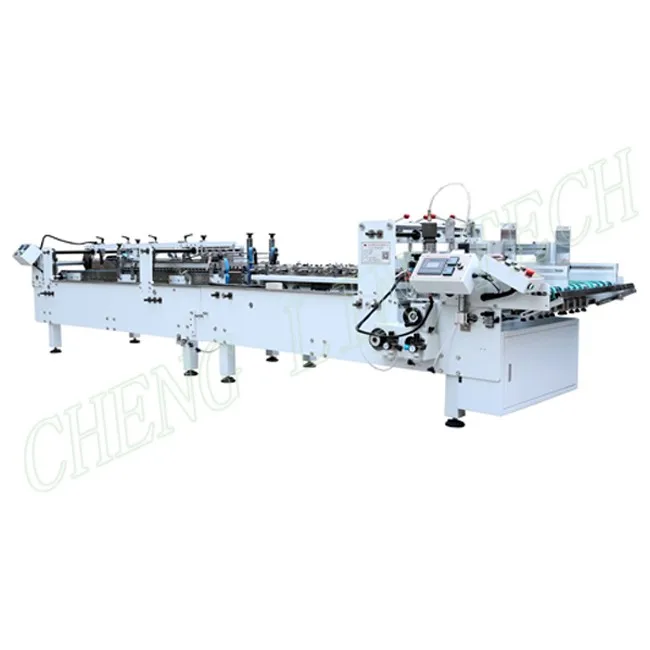 China Cheng Lin Automatic Folding Machine Sealing for PET PVC PP Plastic Box