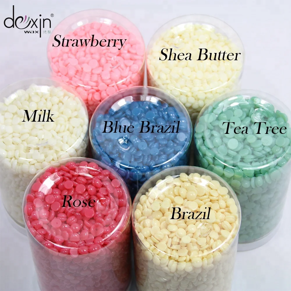 OEM Chinese Supplier Private Label Wax 100g Hard Wax Beans Black Eyebrow Nose Hair Removal Depilatory Wax Beans
