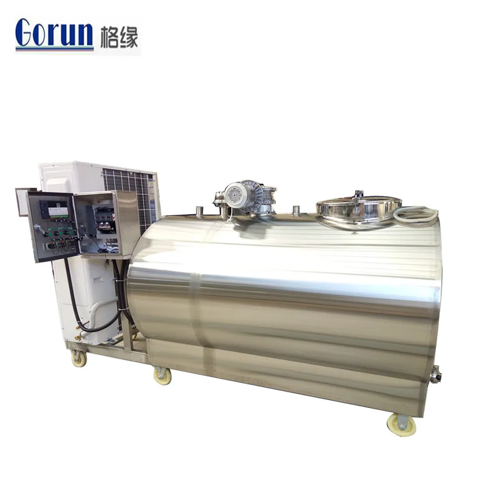 
200l-20000l Dairy Refrigerated Milk Receiving Tanks Price 