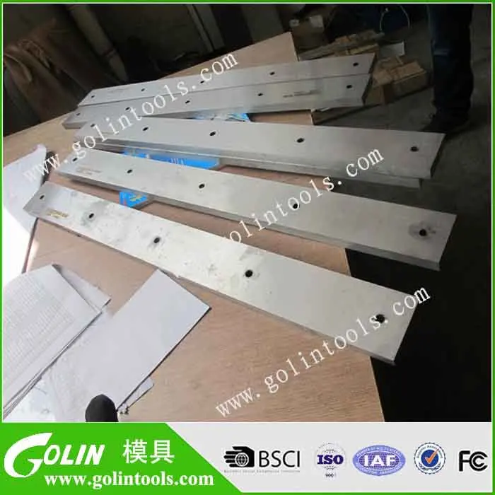 
sales hot Industrial guillotine shear balde for cutting all kind of sheet metals 