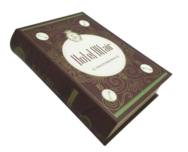 New style fake book shaped decorative books like gift boxes customized decor book for showroom