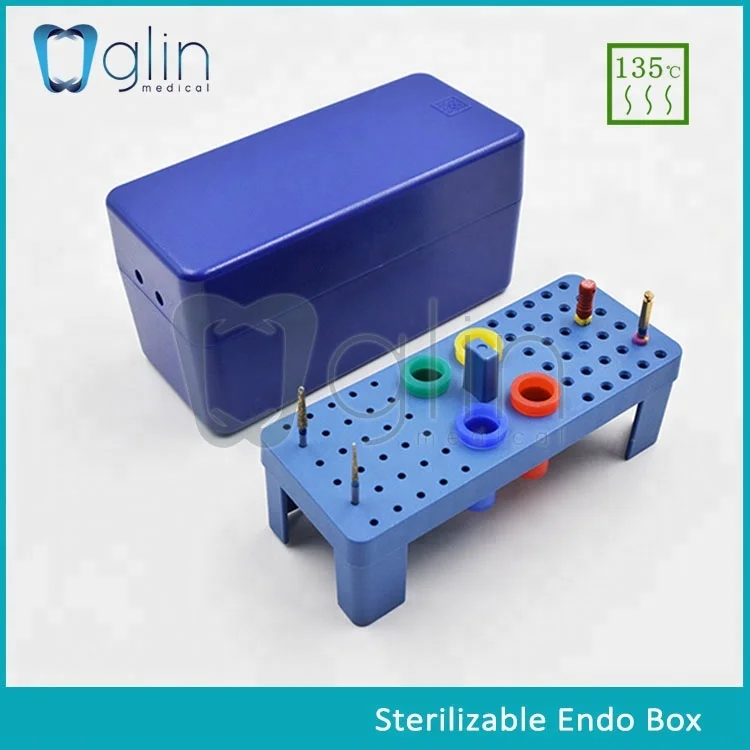 Colorful Multifunction Diamond Burs and Endo Files Sterilizable Endo Box
