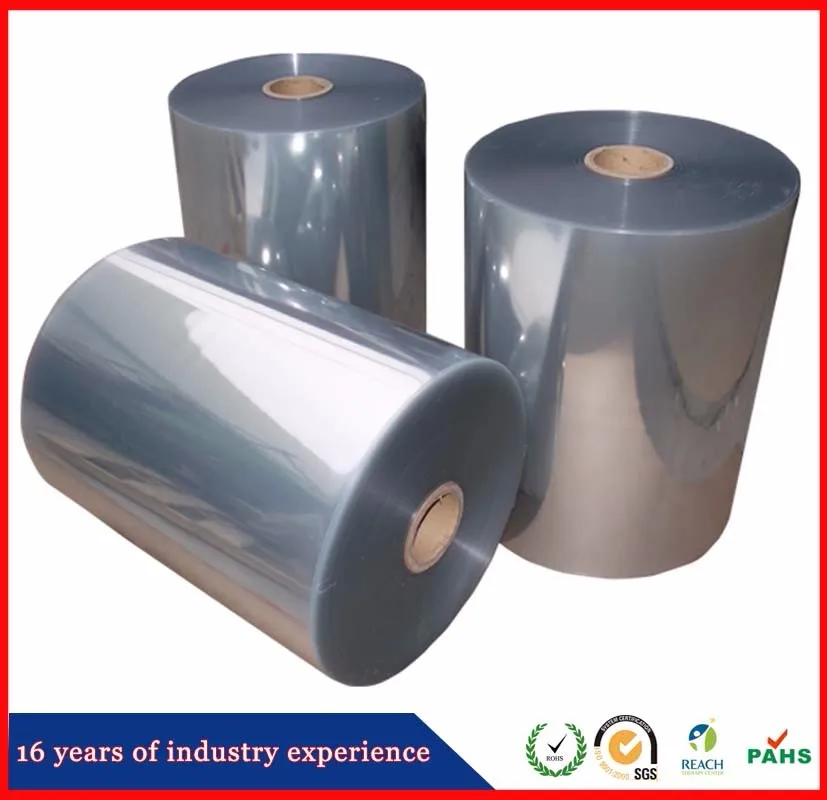 Super Clear жесткий пластик ПВХ листовой для блистерной упаковки