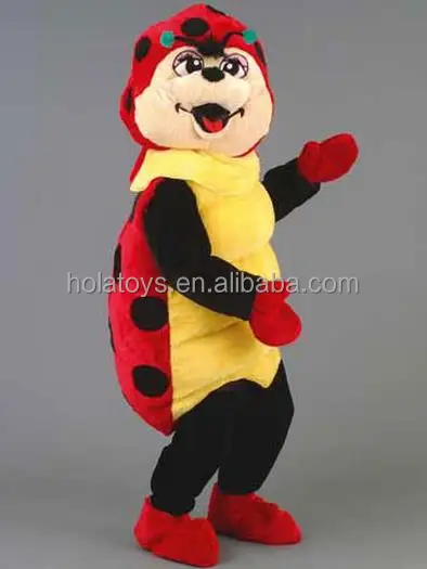 Hola insect mascot costume/ladybug mascot costume for sale